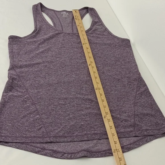 Reebok athletic race back tank top women Sz Large EUC - Picture 5 of 7